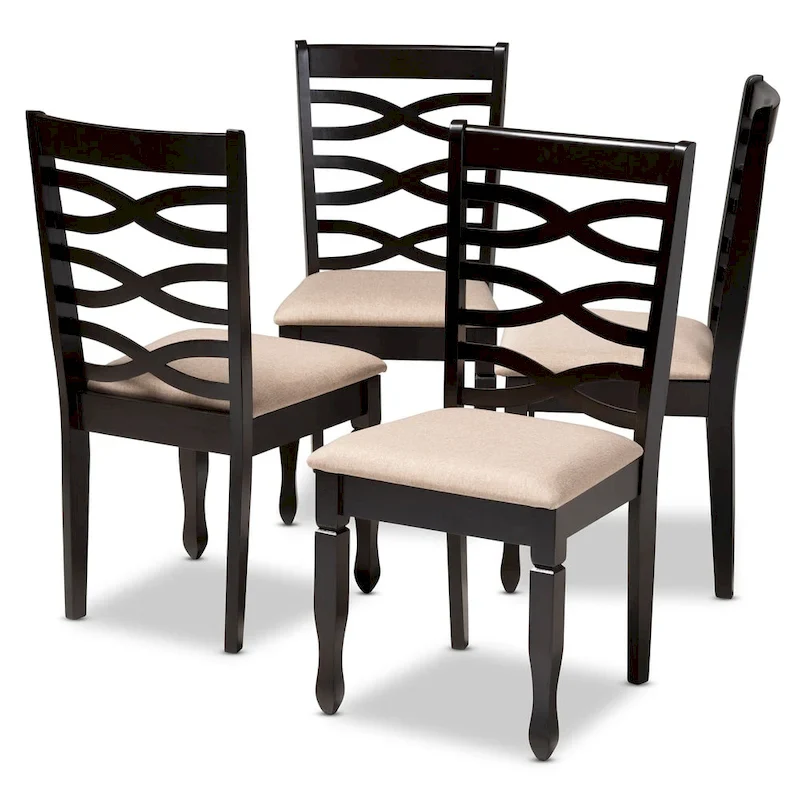 Modern and Contemporary Dining Chair 4-Piece Set