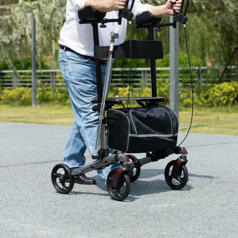 Heavy-duty rollator for seniors