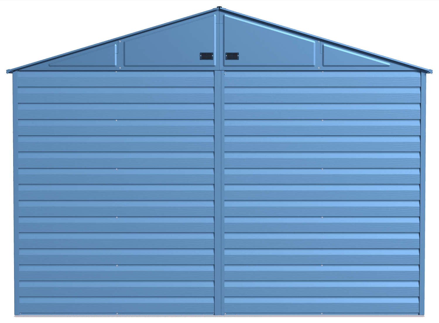 2025 Select Steel Storage Shed, 10x14, Blue Grey
