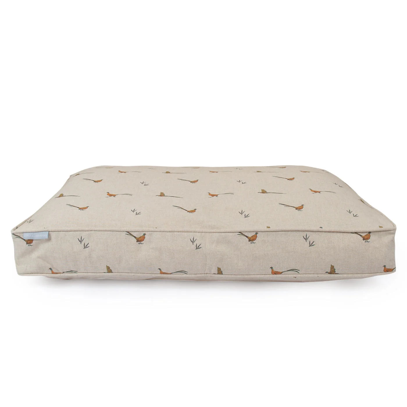 Dog Cushion in Woodland Pheasant