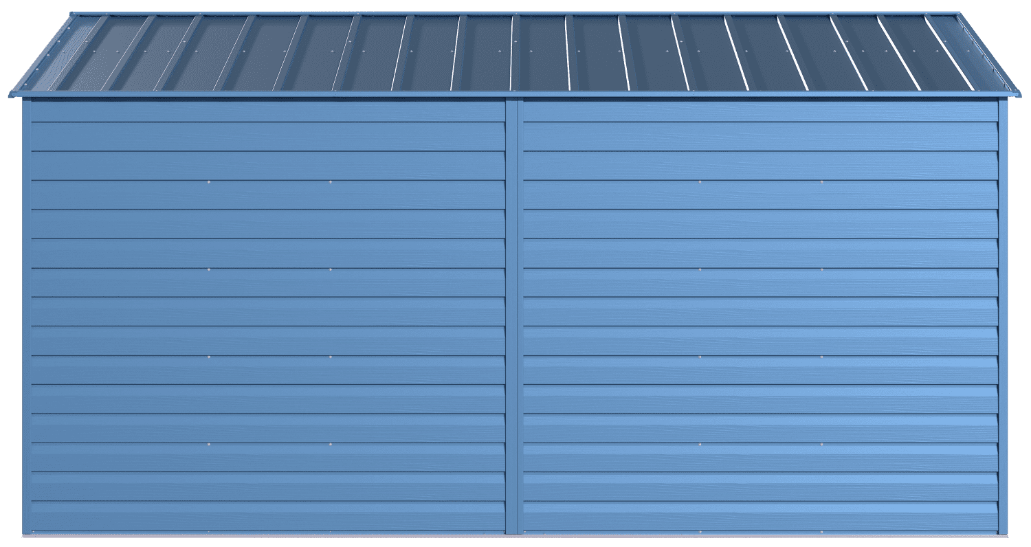 2025 Select Steel Storage Shed, 10x14, Blue Grey