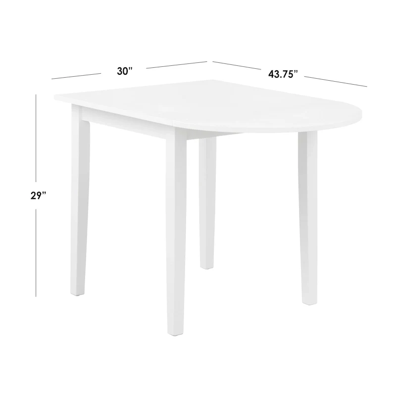 Simple Living Country Cottage Drop Leaf 3-piece Dining Set
