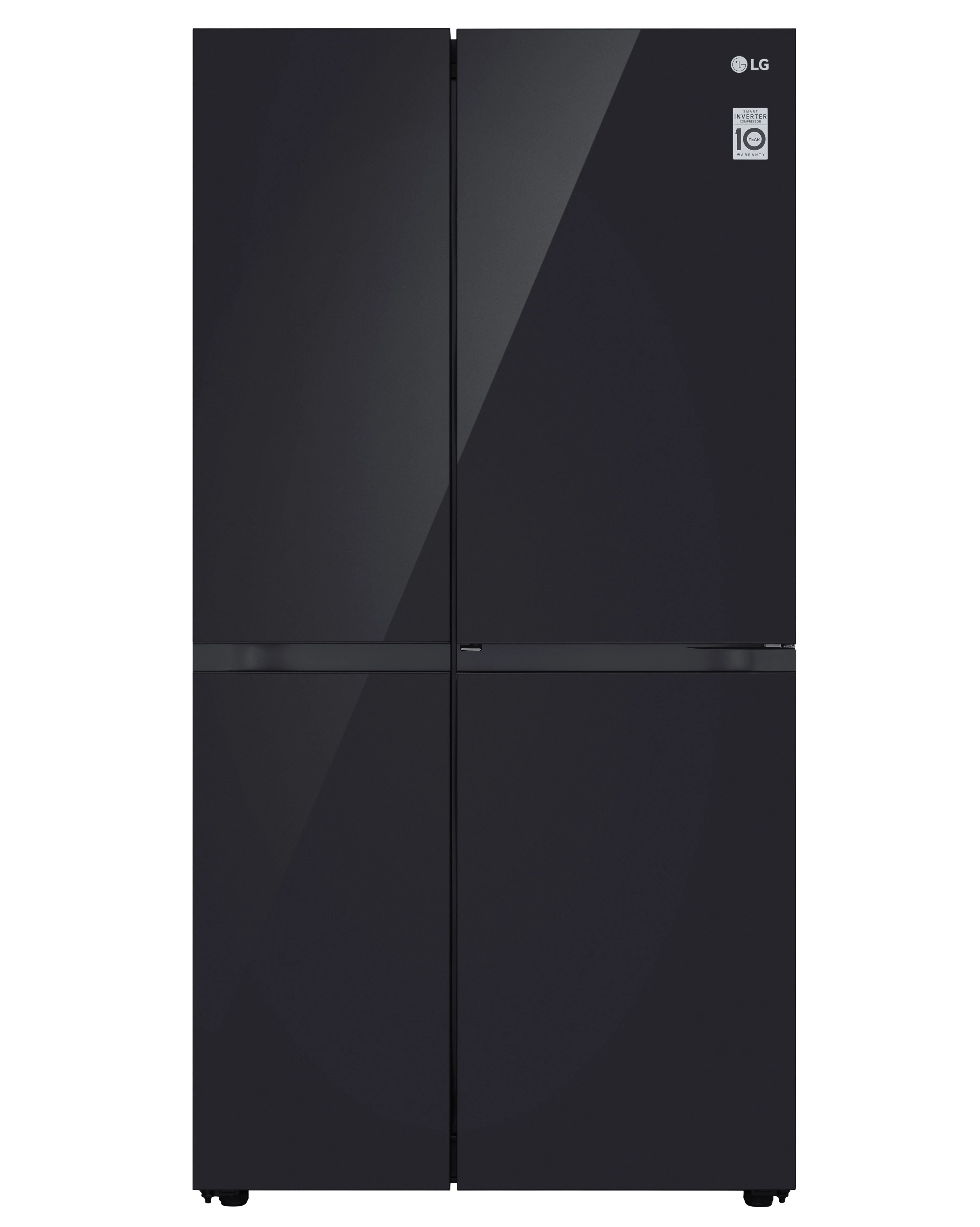 24.5 Cu. Ft. Side-by-Side Refrigerator Inverter with Practical Storage