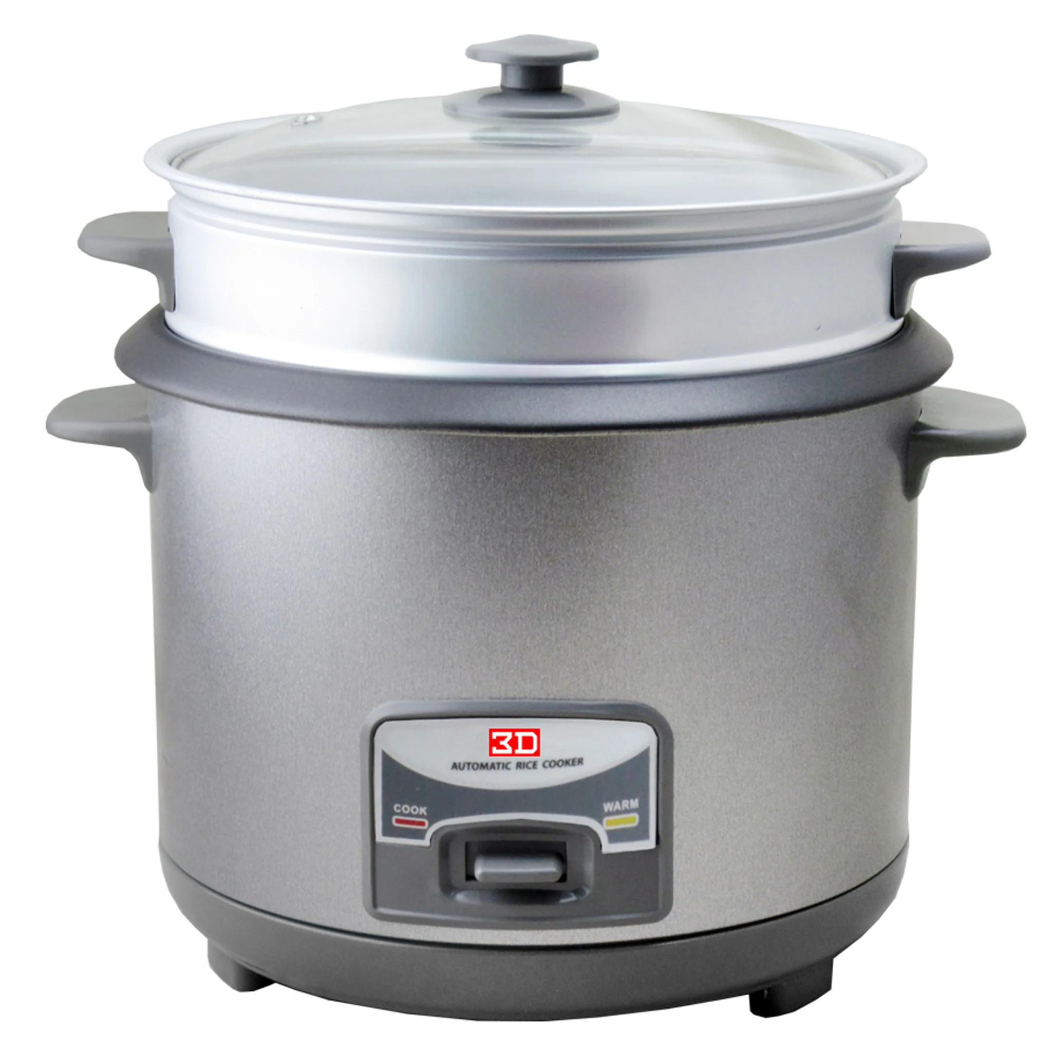 Rice Cooker Steam Cooking with Flexible Cooking Settings