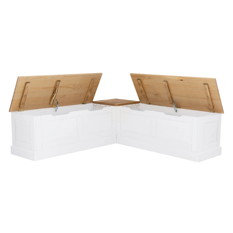 Josie L-shaped Backless Breakfast Nook Bench