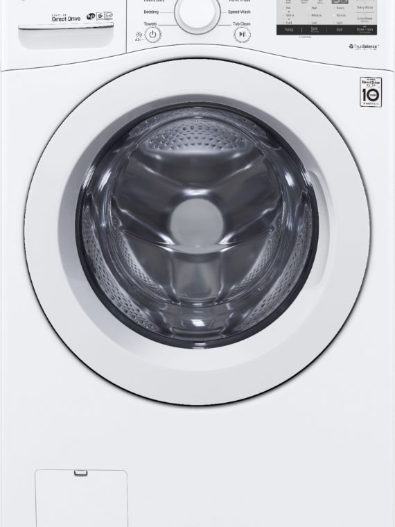 2025 4.5 Cu. Ft. High Efficiency Stackable Front-Load Washer with 6Motion Technology – White