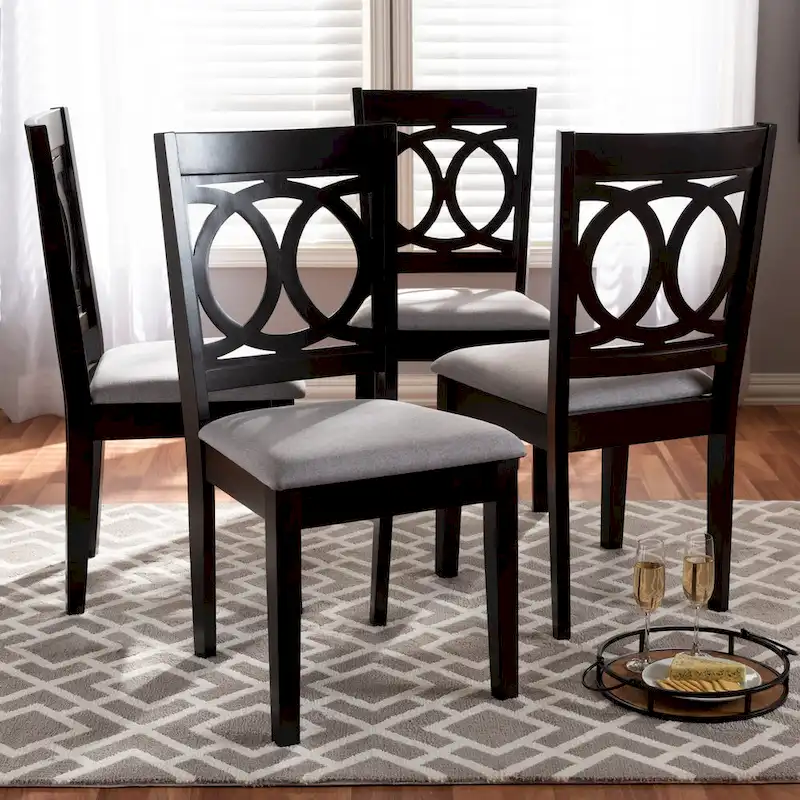 Modern and Contemporary Dining Chair 4-Piece Set