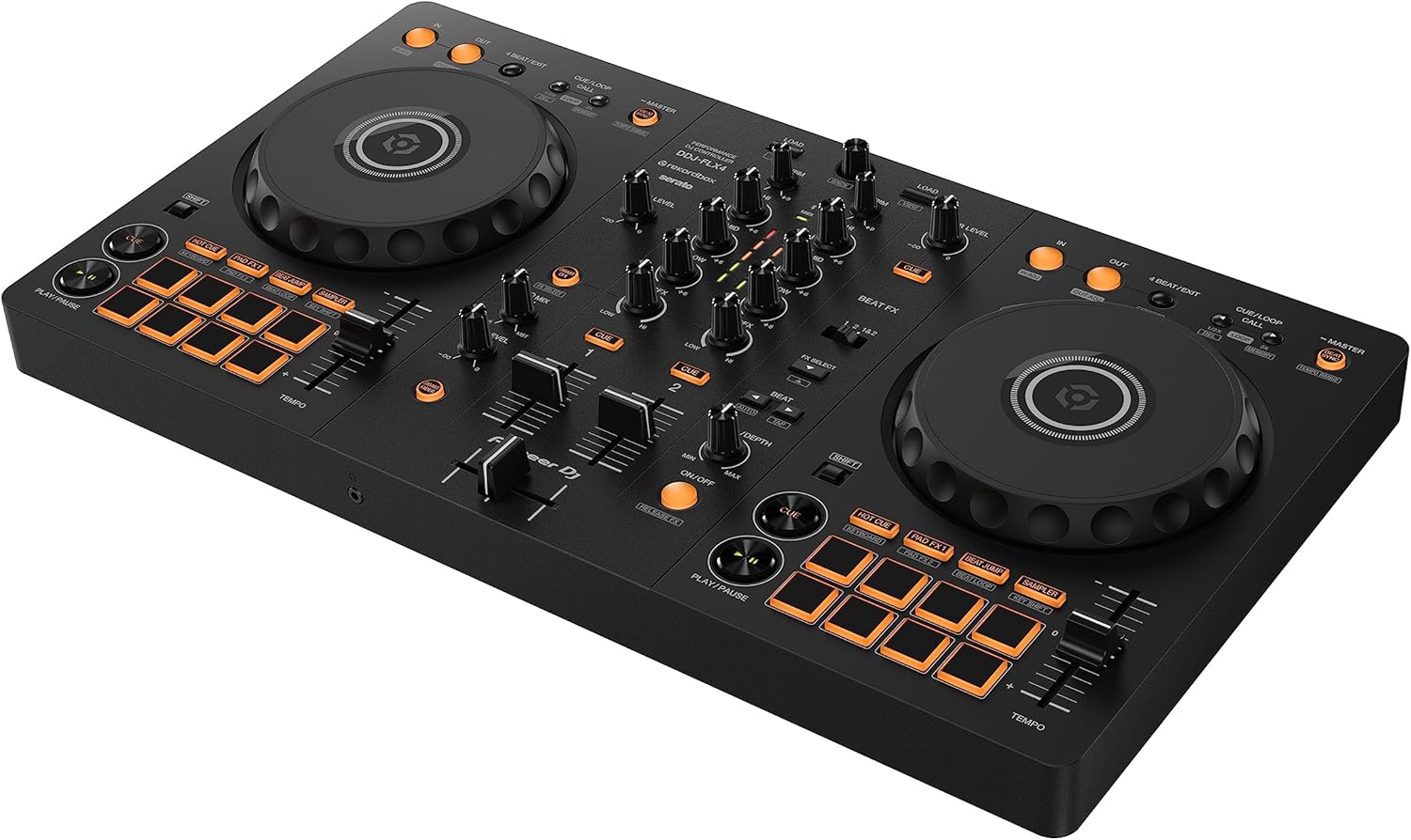 DJ DDJ-FLX4 2-Deck Controller – Graphite