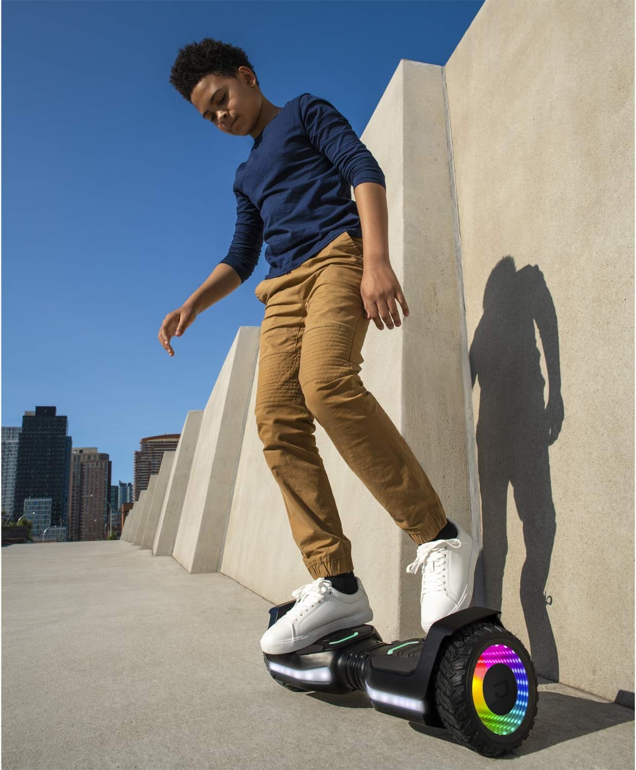Jetson Self Balancing Hoverboard with Built in Bluetooth Speaker | All Terrain Tires | LED Lights