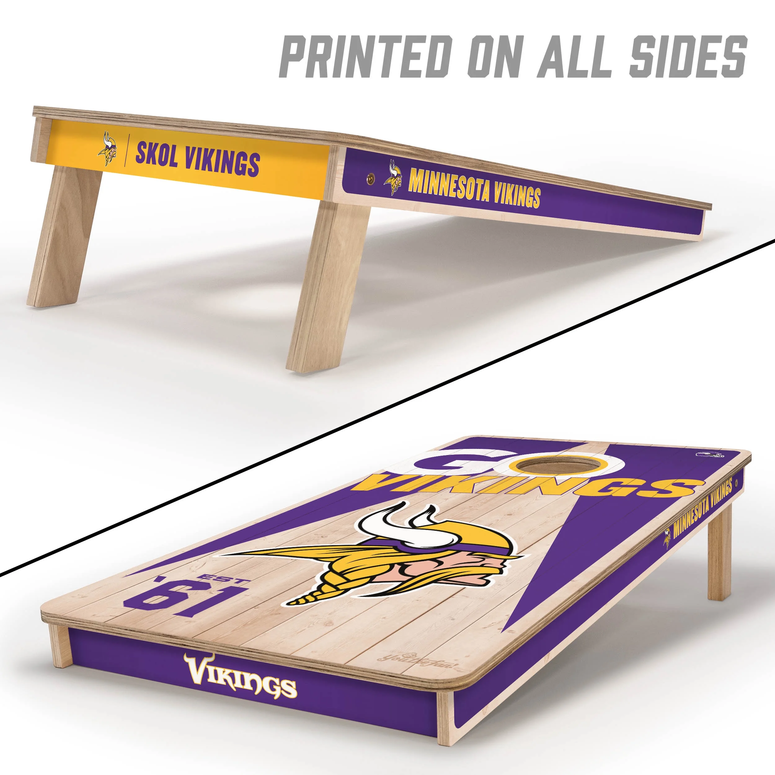 YouTheFan NFL Buffalo Bills 2' x 4' Cornhole Game
