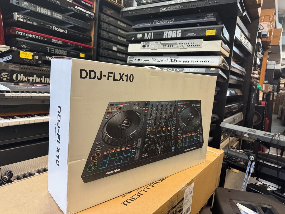 Pioneer DJ DDJ-FLX10 4-deck Rekordbox and Serato DJ Controller new ARMENS
