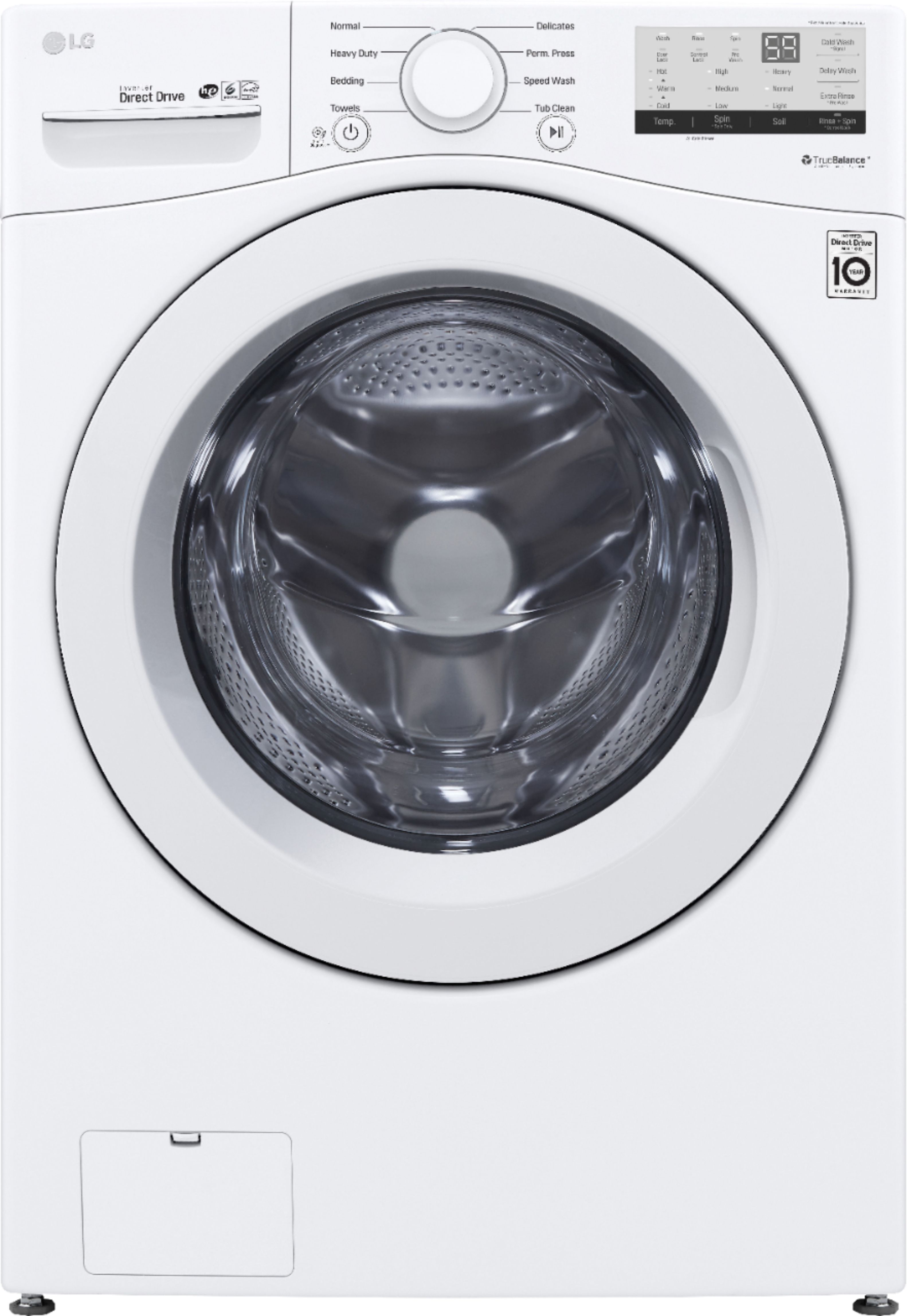 2025 4.5 Cu. Ft. High Efficiency Stackable Front-Load Washer with 6Motion Technology – White