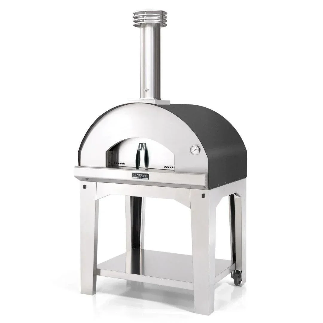Fontana Forni Mangiafuoco Wood-Fired Pizza Ovens – Anthracite – FTMF-A