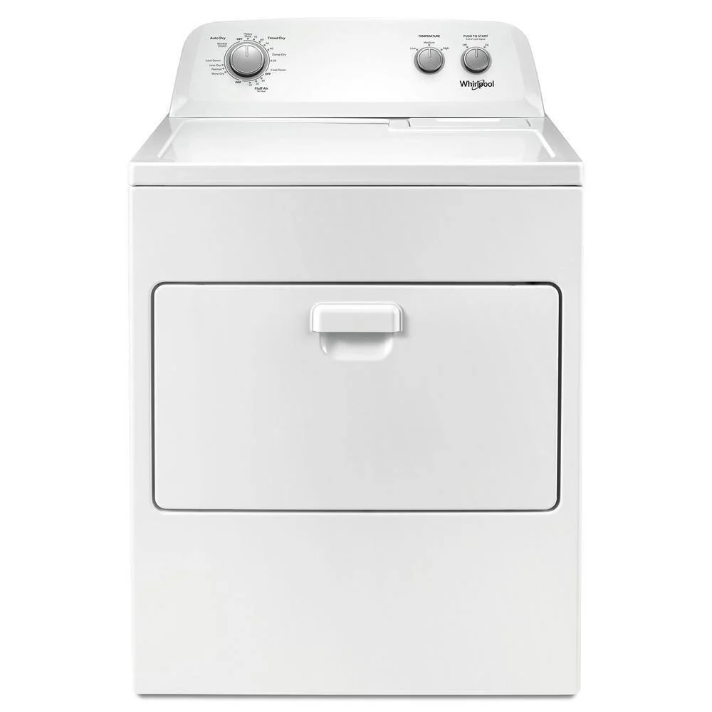 Whirlpool 7.0 cu. ft. electric clothes dryer, AutoDry™ system, Wrinkle Shield™, white (2025 model year) - moniquejewelry