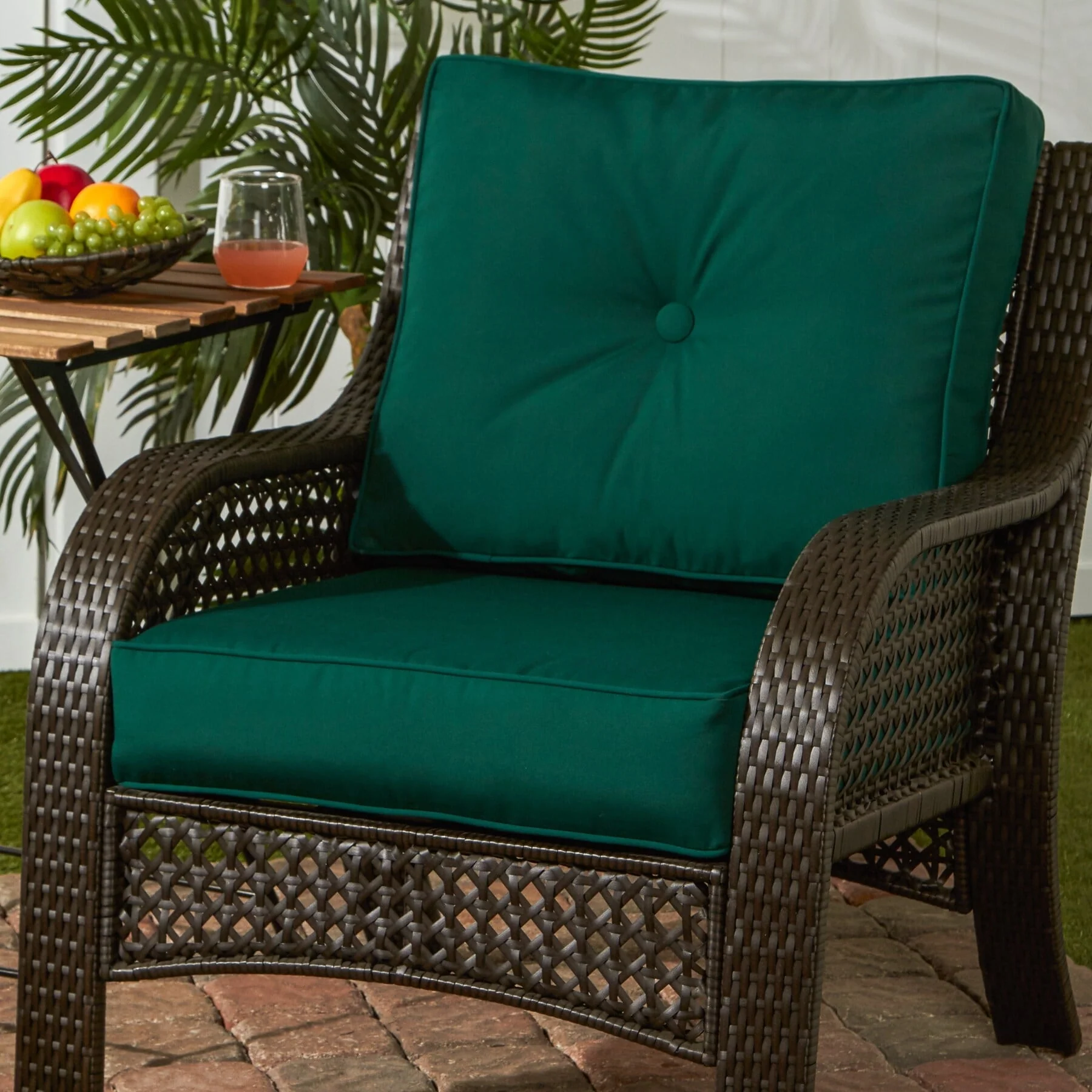 Sunbrella 2-Piece Premium Deep Seat Outdoor Cushion Set