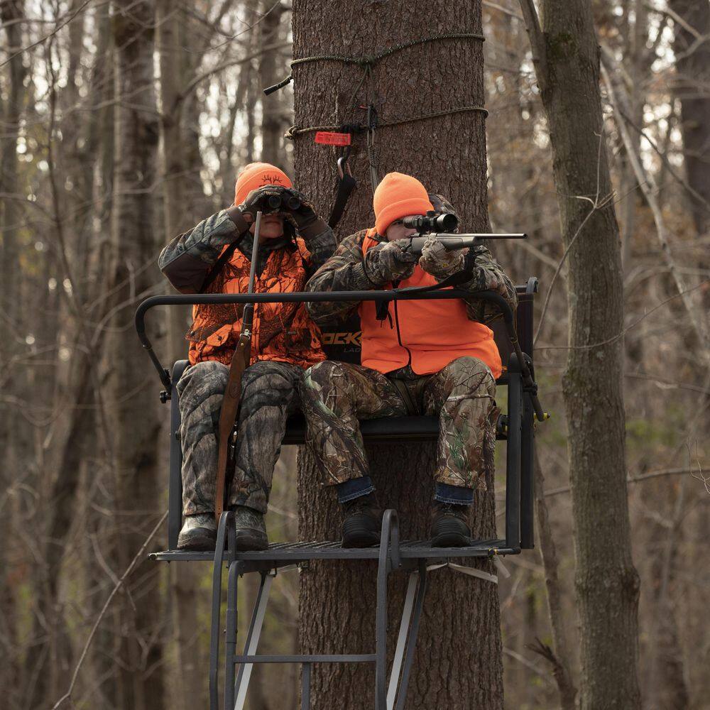 EDGE Lockdown 21 ft. 2-Man Ladder Treestand LD202E