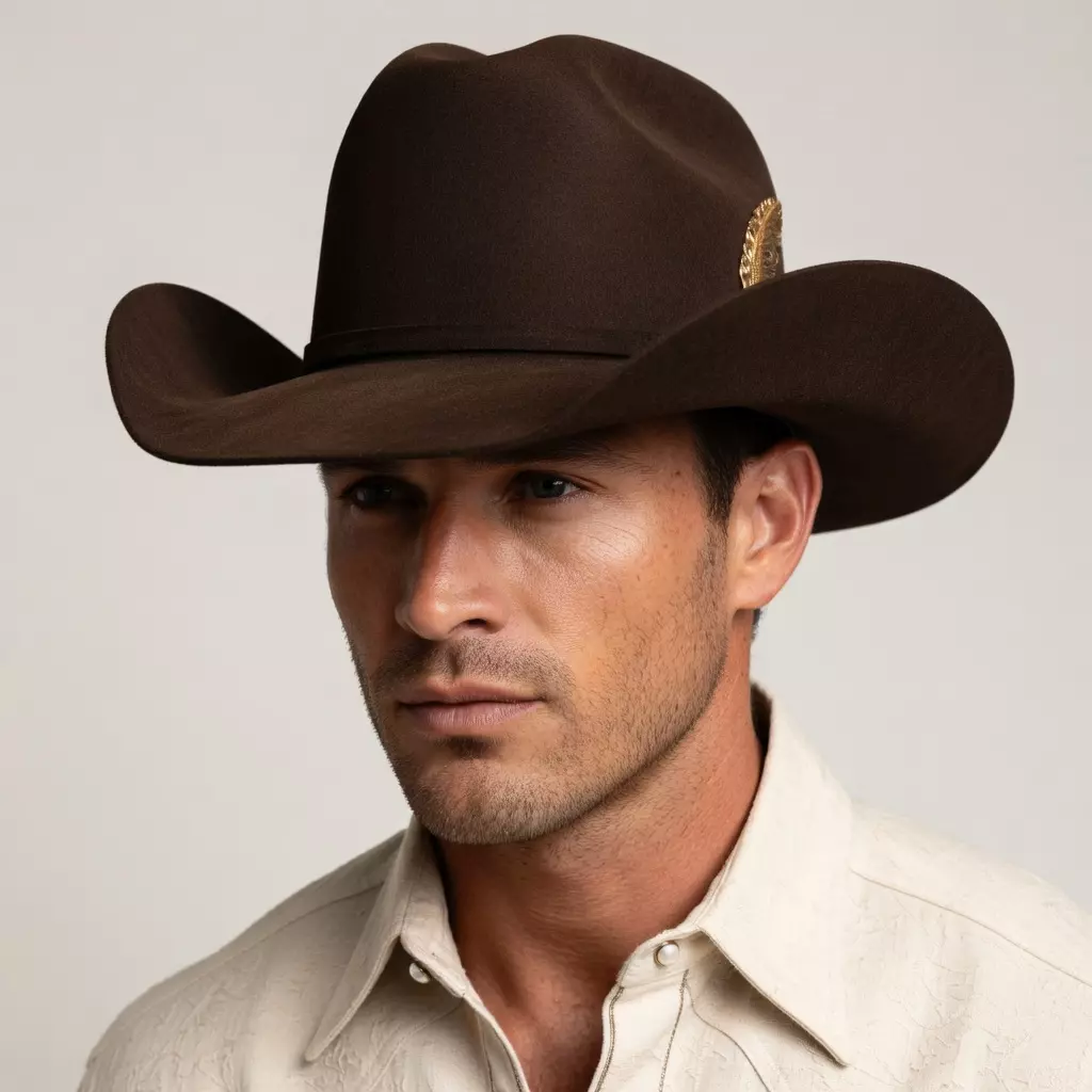 Albuquerque Wool Feather Western Cowboy Hat