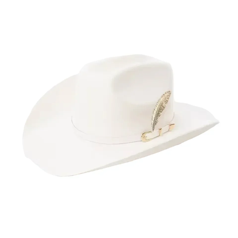 Albuquerque Wool Feather Western Cowboy Hat