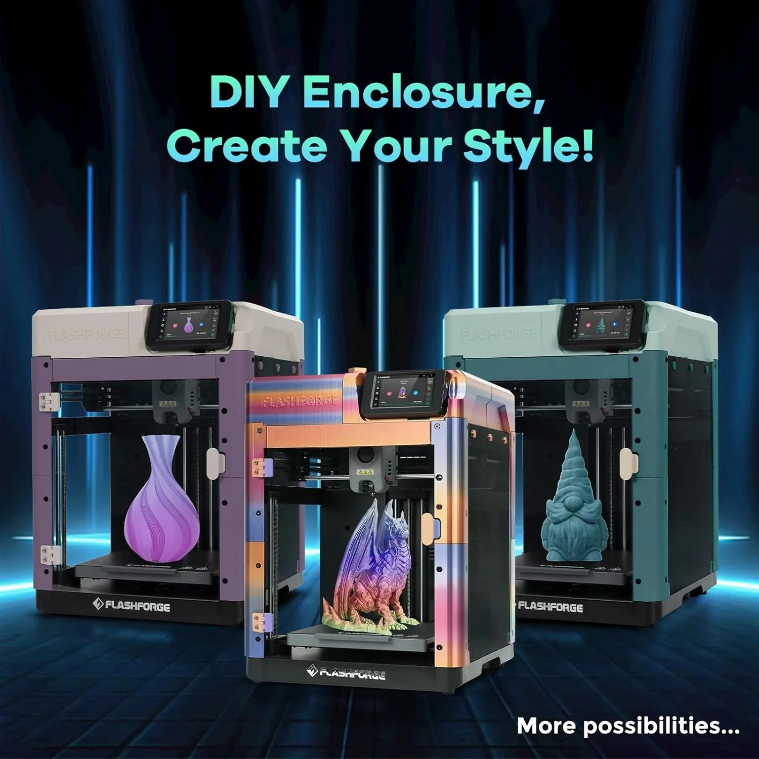 Adventurer 5M 3D printer with fully automatic leveling - moniquejewelry