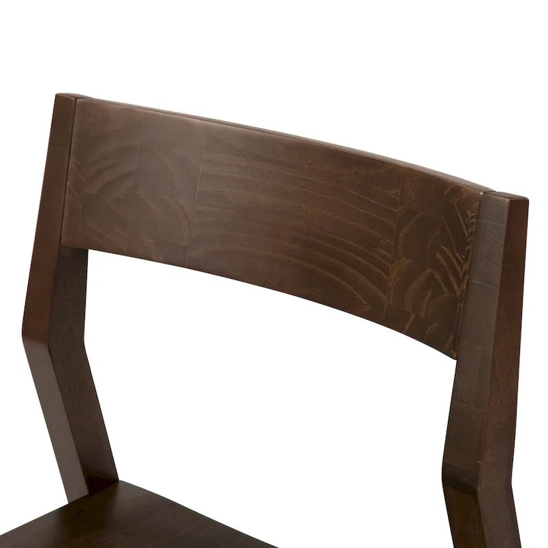 Plank and Beam Modern Solid Wood Dining Chair