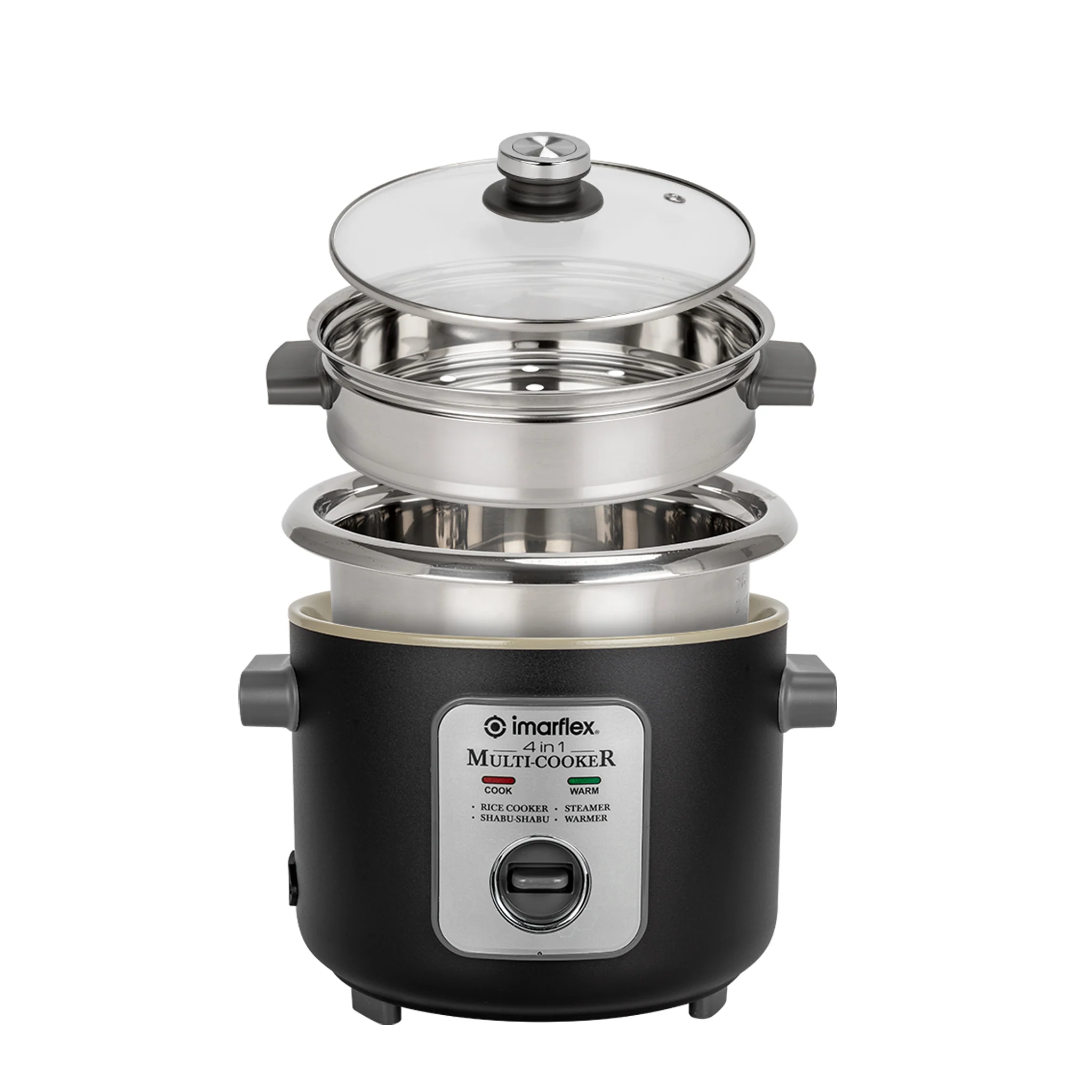 Rice Cooker with Convenient Keep-Warm Function Configuration B