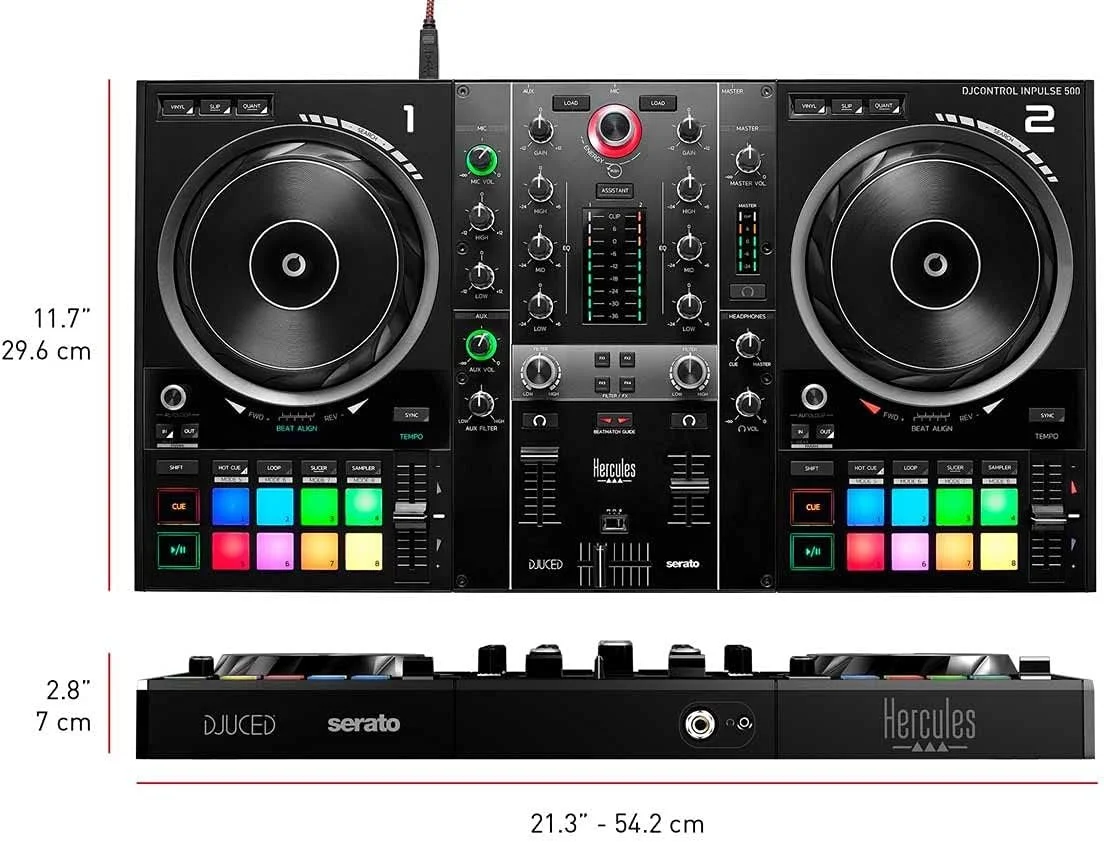 Hercules DJControls Inpulse 500 DJ Controllers