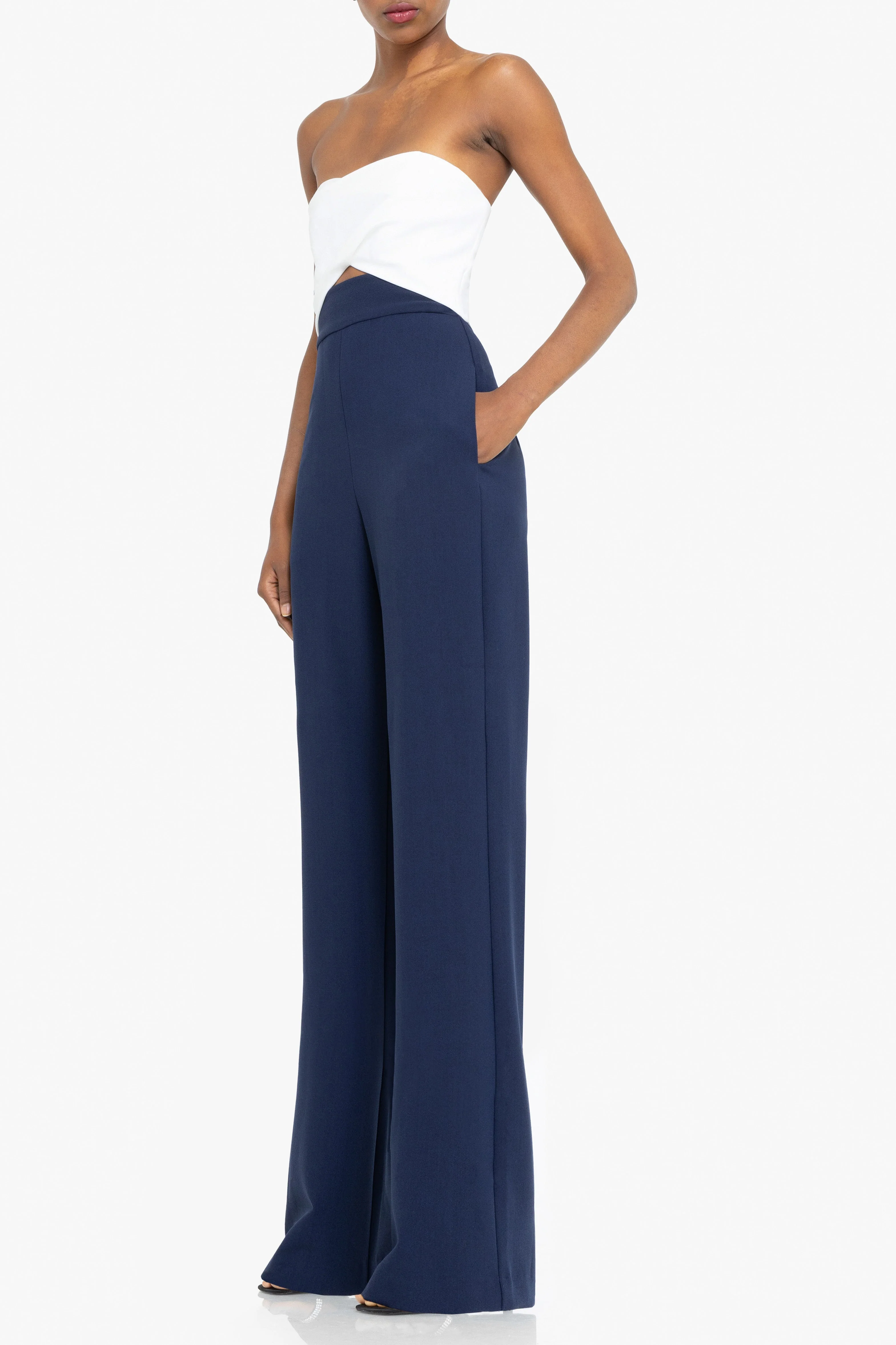 Jada Color Block Jumpsuit - moniquejewelry