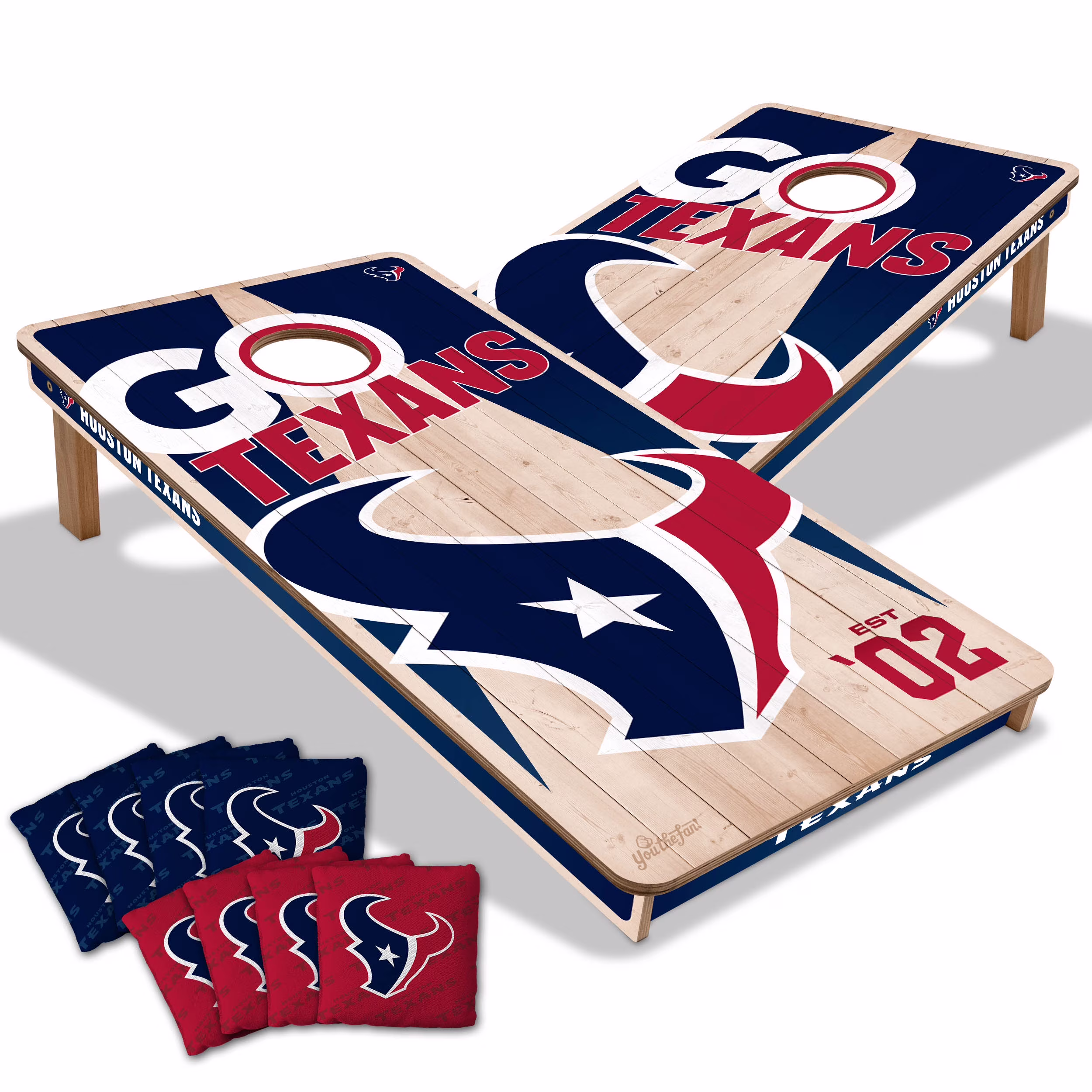 YouTheFan NFL Buffalo Bills 2' x 4' Cornhole Game