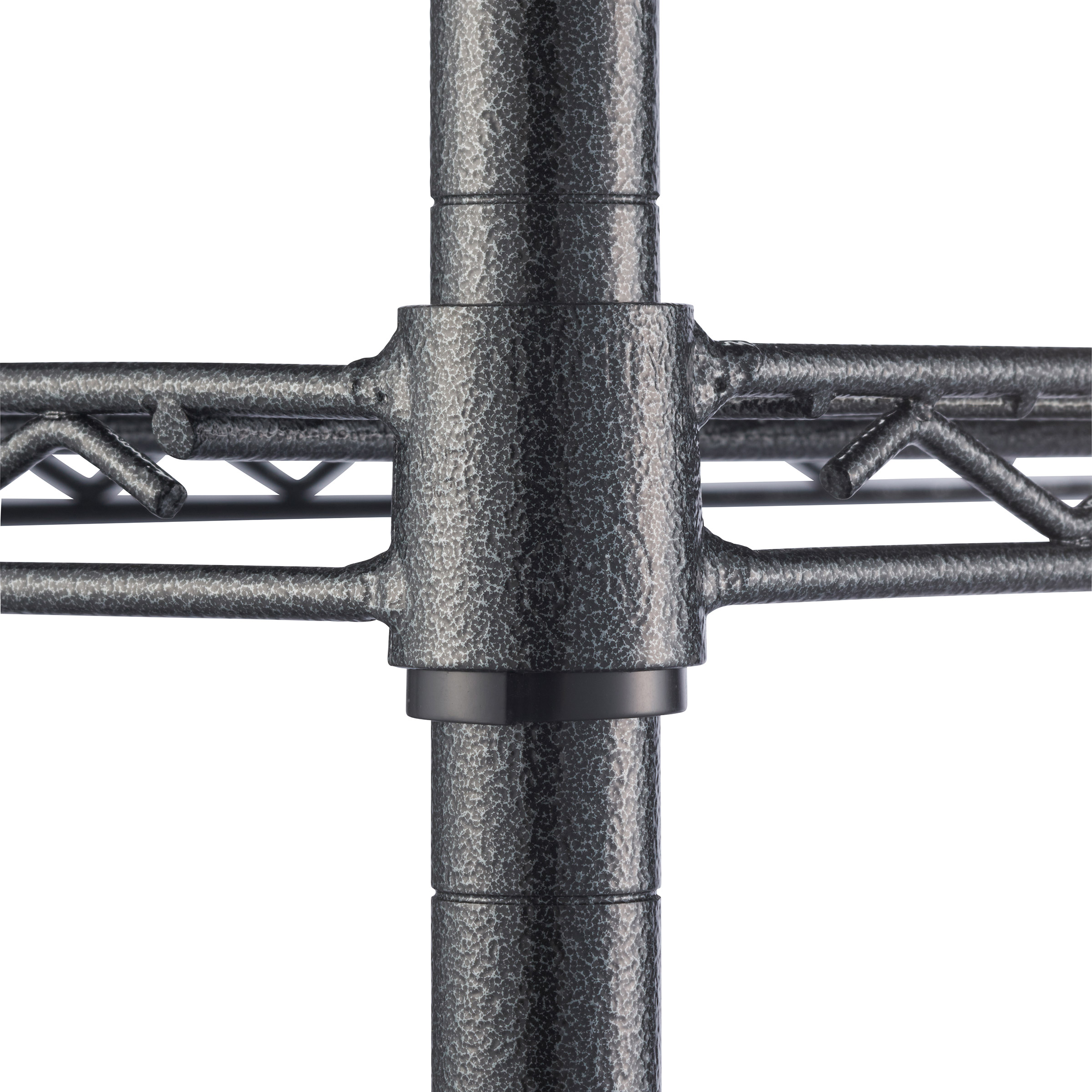 TRINITY 6-Tier Wire Shelving Rack, 48' x 18' x 72' NSF, Includes Wheels