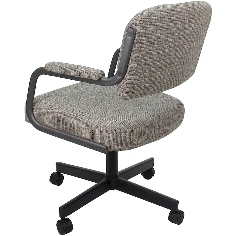 Swivel Kitchen Dining Caster Chair with Wheels - M-110 - N/A