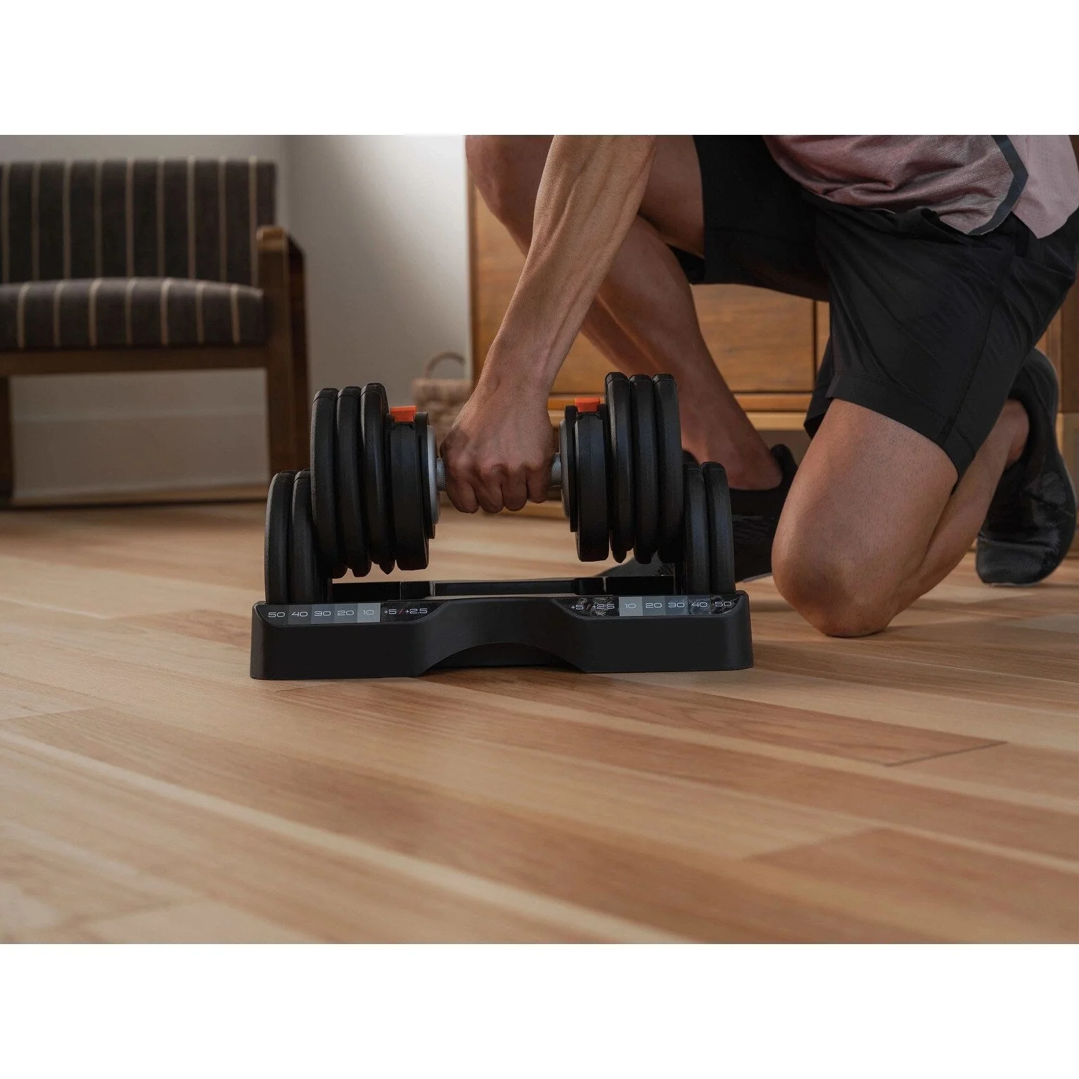 NordicTrack 55 Lb. Select-a-Weight Dumbbell Set