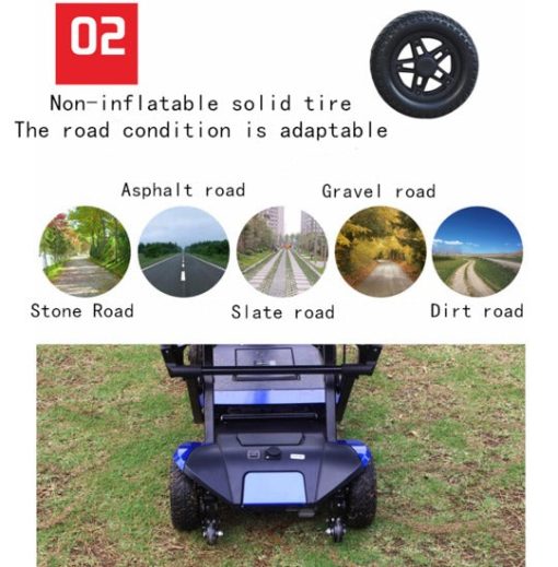 Transformer 4-Wheel Mobility Scooter,Upgraded Version