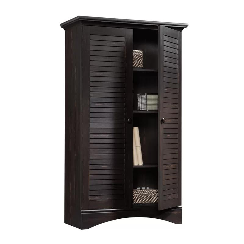 Manufactured Wood Armoire with Storage