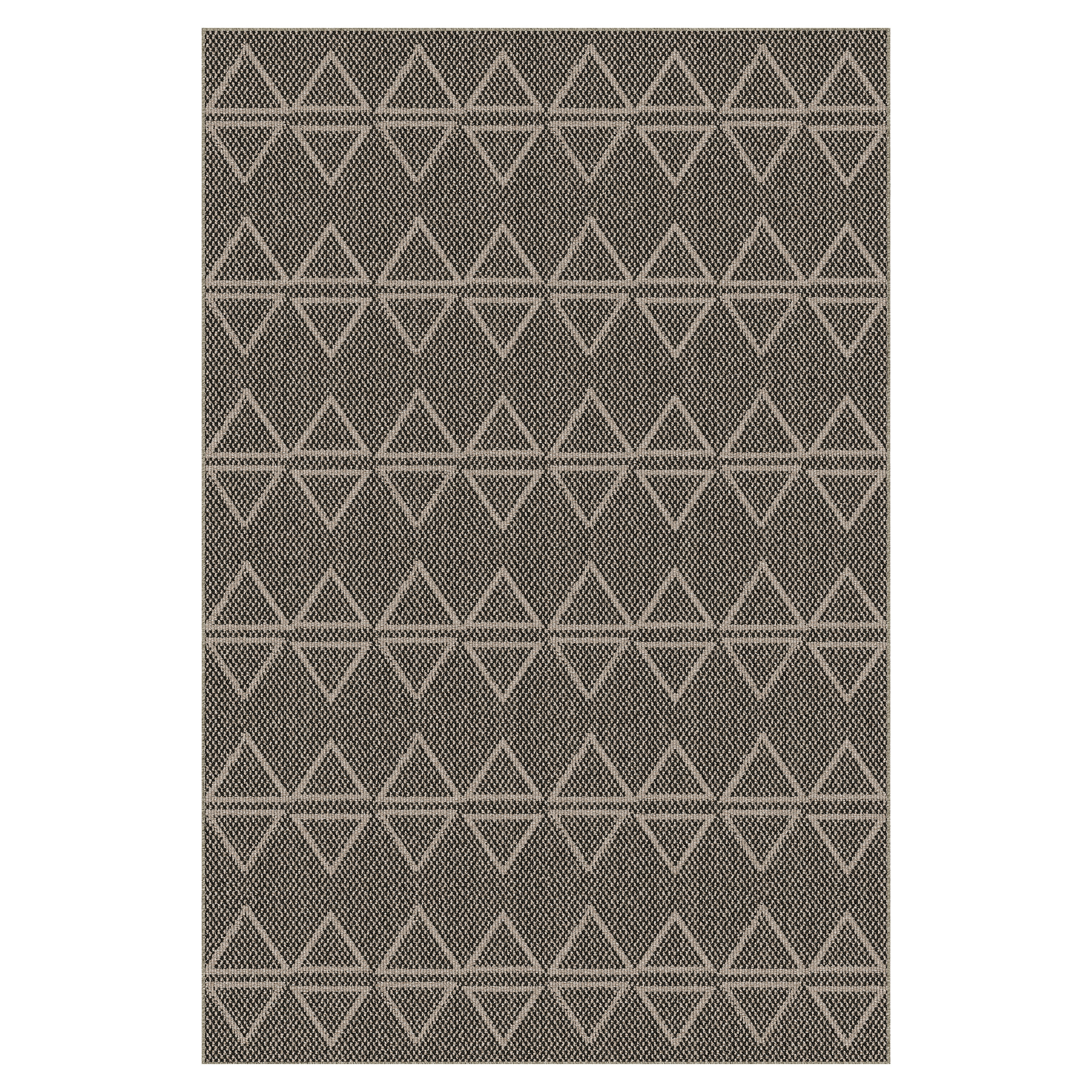 Lyon Rug by Baldosa, Dark Jute, 4' x 6'