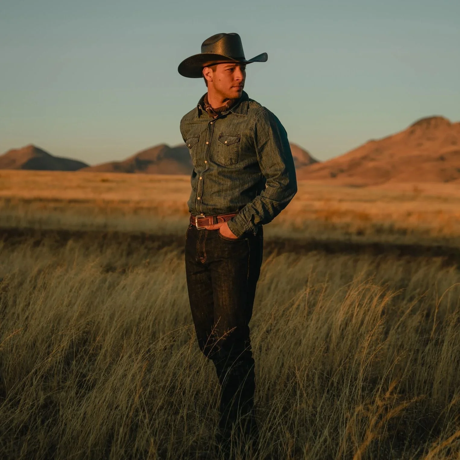 Coal Mine 10X Straw Cowboy Hat