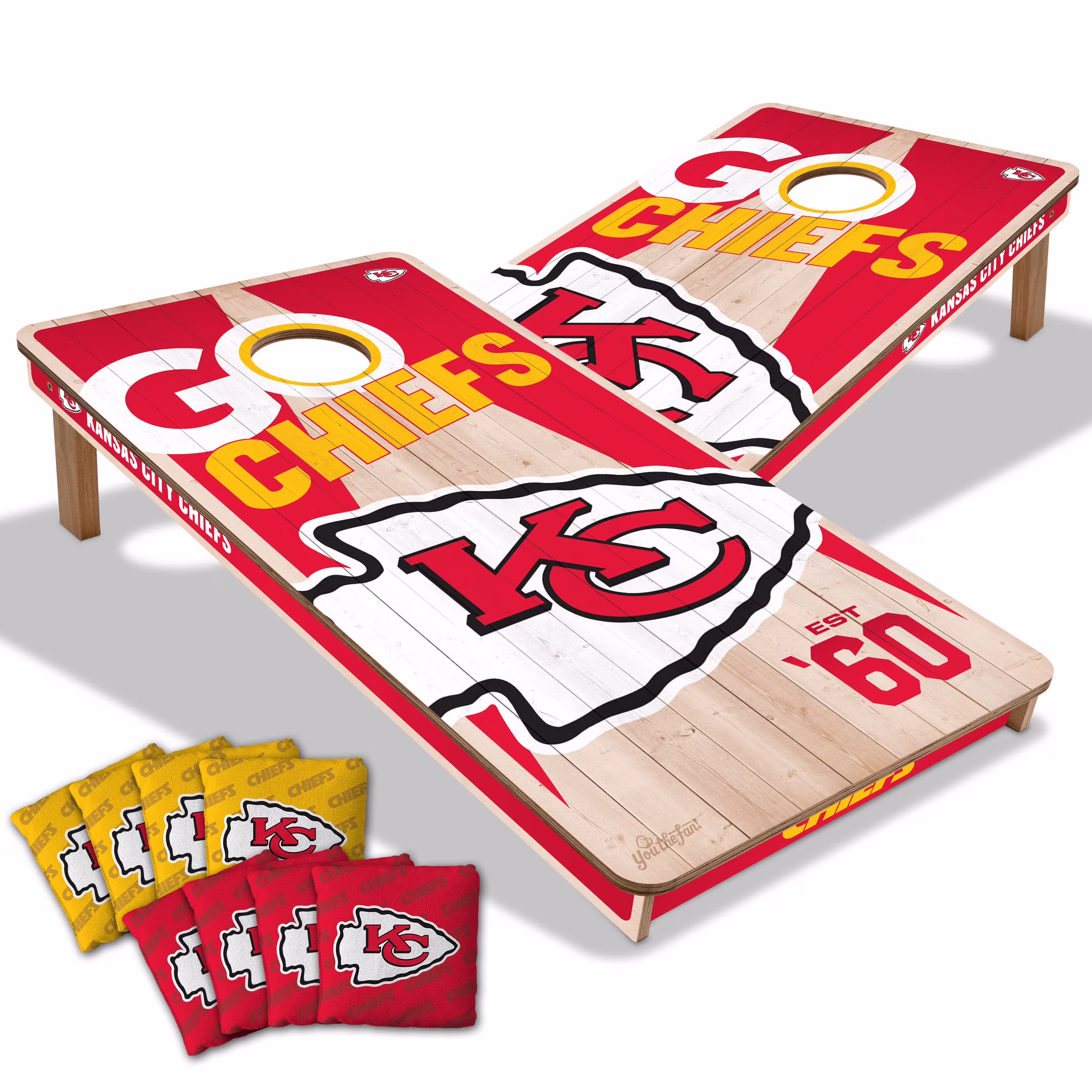 YouTheFan NFL Buffalo Bills 2' x 4' Cornhole Game