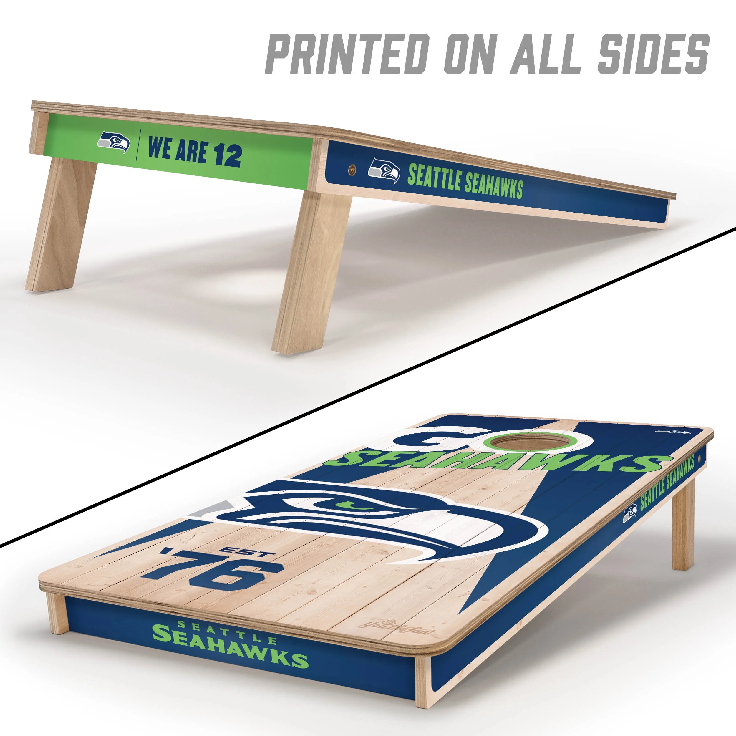 YouTheFan NFL Buffalo Bills 2' x 4' Cornhole Game