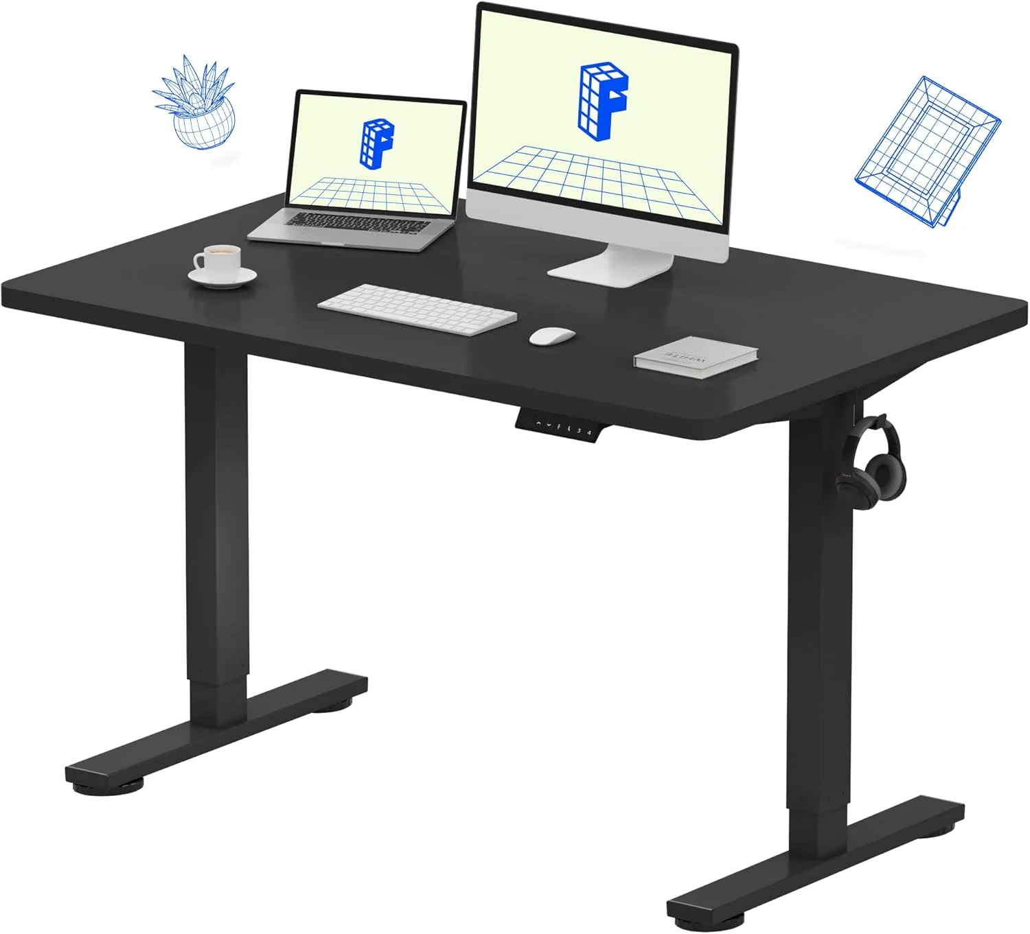 EN1 Whole-Piece Standing Desk