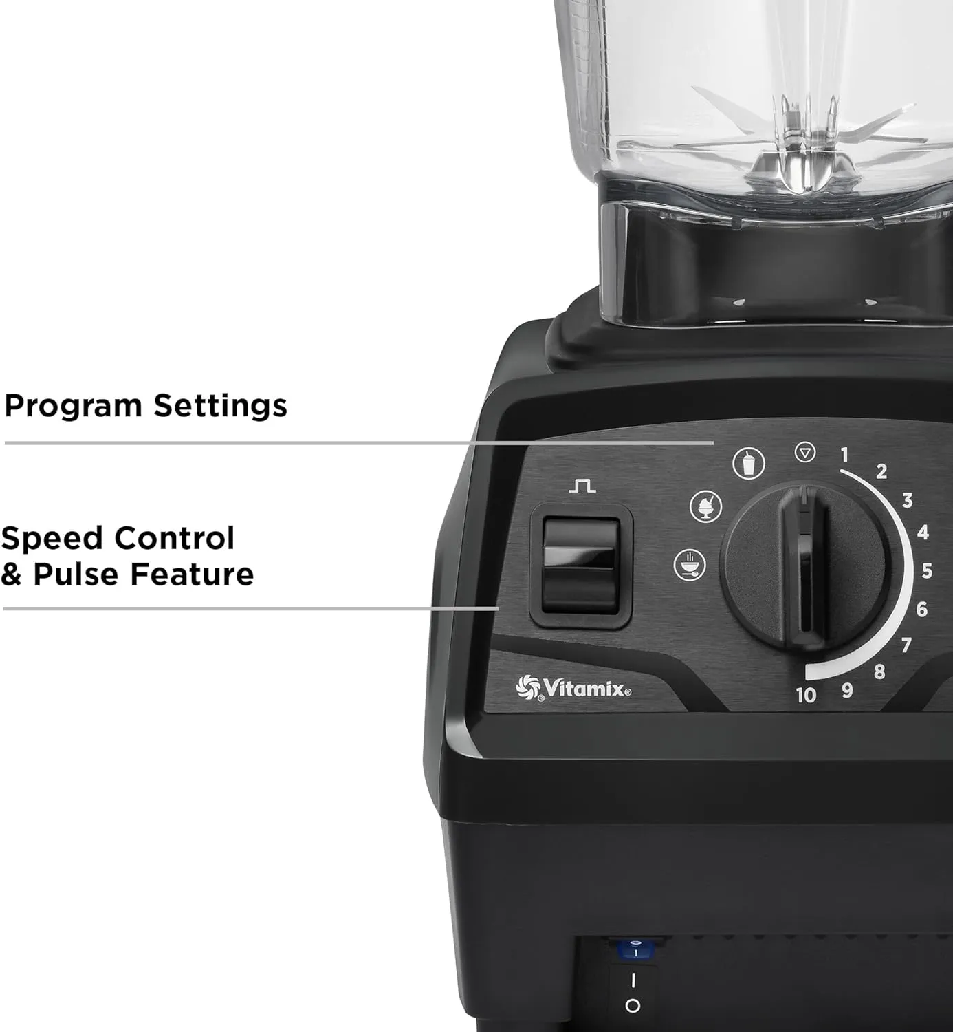 Vitamix Explorian Blender, Professional Grade, 64 oz. Low Profile Container, Black