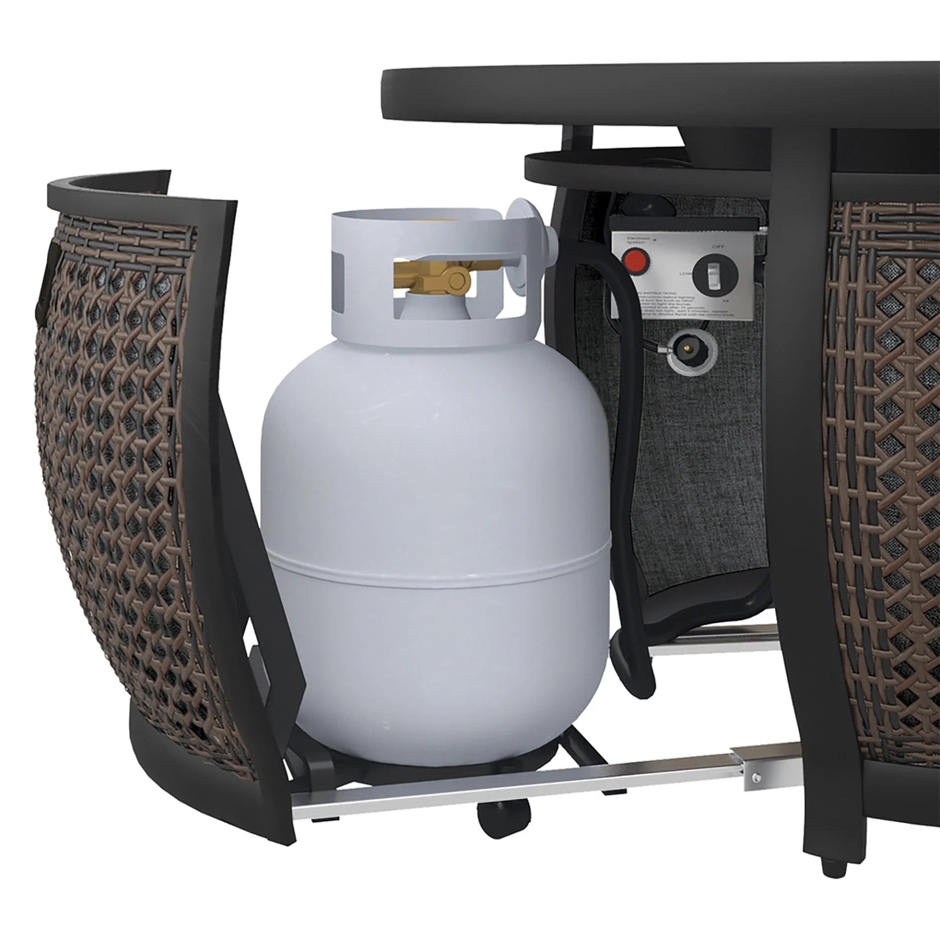 💥Limited Quantity💥—Agio Vermont 5-piece Fire Chat Set