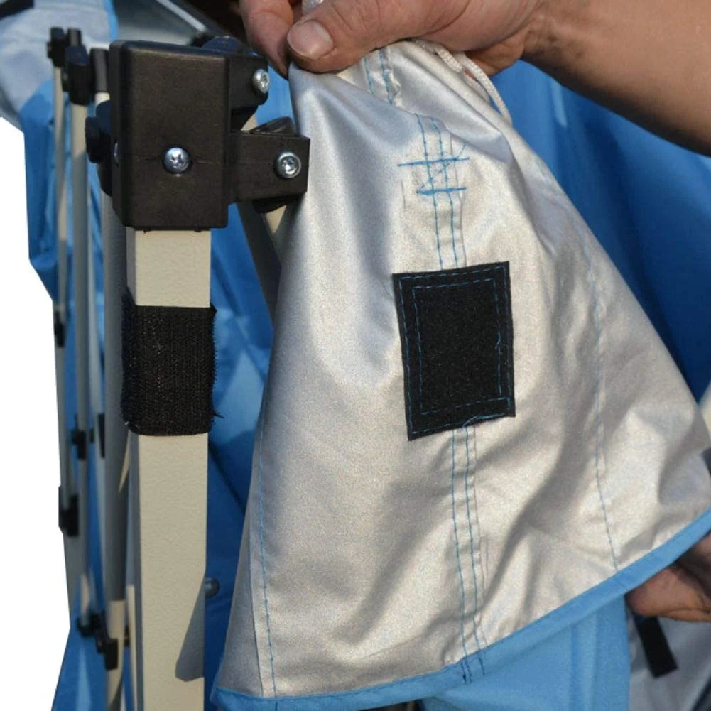 040000003 Slant Leg Canopy, 10' x 10', Blue-No Sidewall