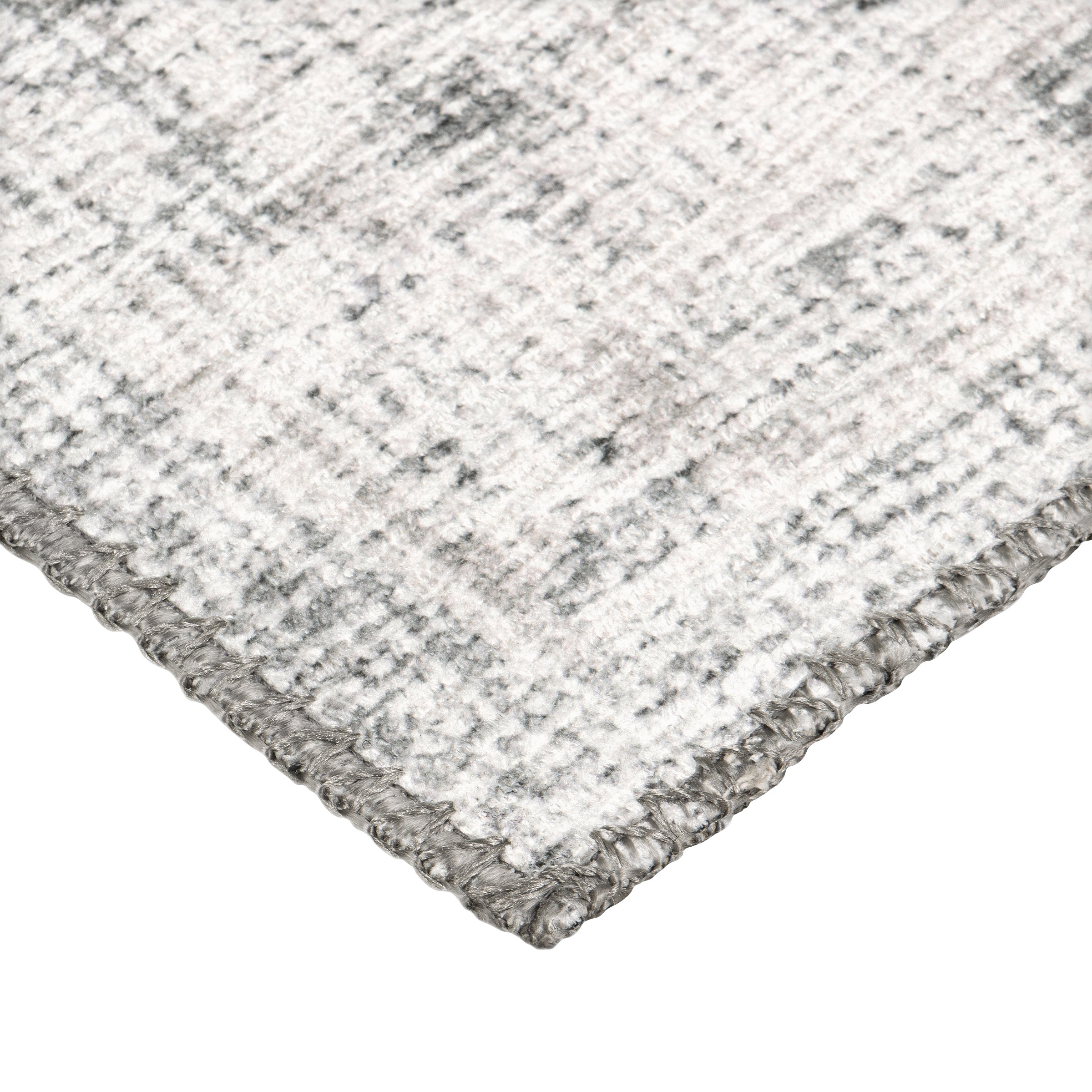 Apache Chenille Area Rug, Gilbert Gray, 8' x 10'