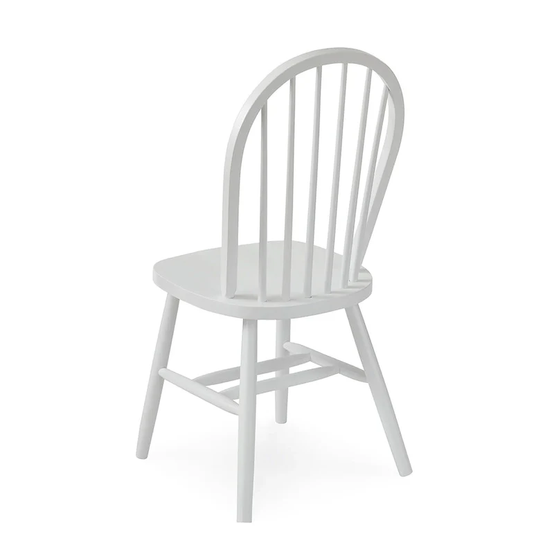 International Concepts Solid Wood Windsor Spindle Back Dining Chair