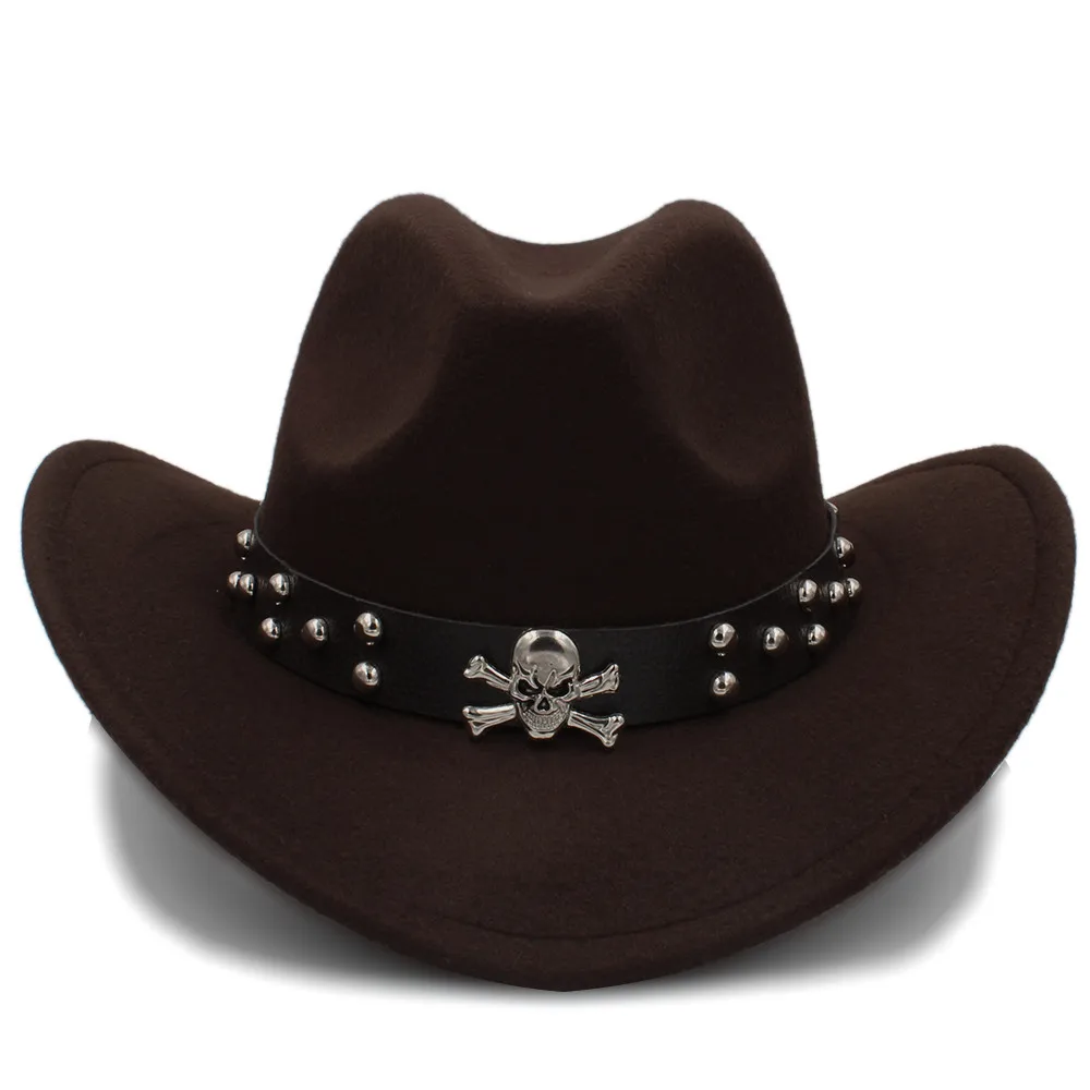 Black Pearl Wool Cowboy Hat