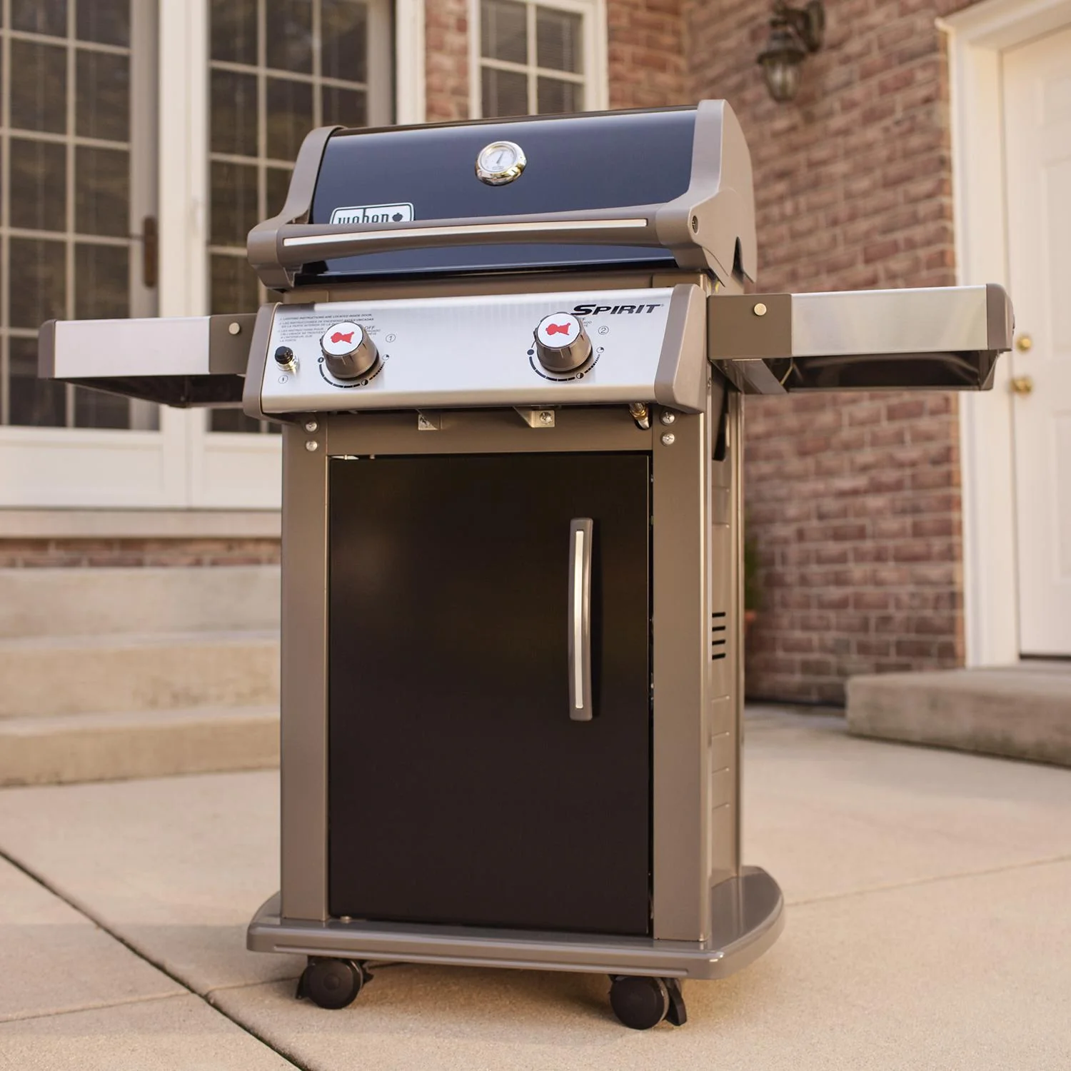 Spirit E-210 2 Burner Liquid Propane Grill Black