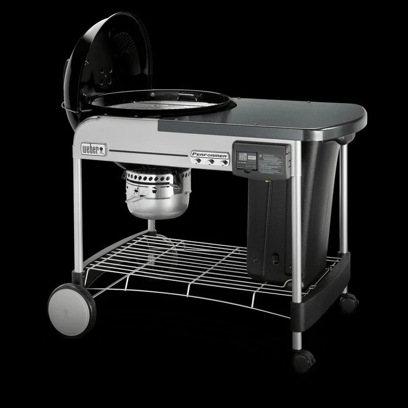 Weber Performer Deluxe 22′ Black Charcoal Grill
