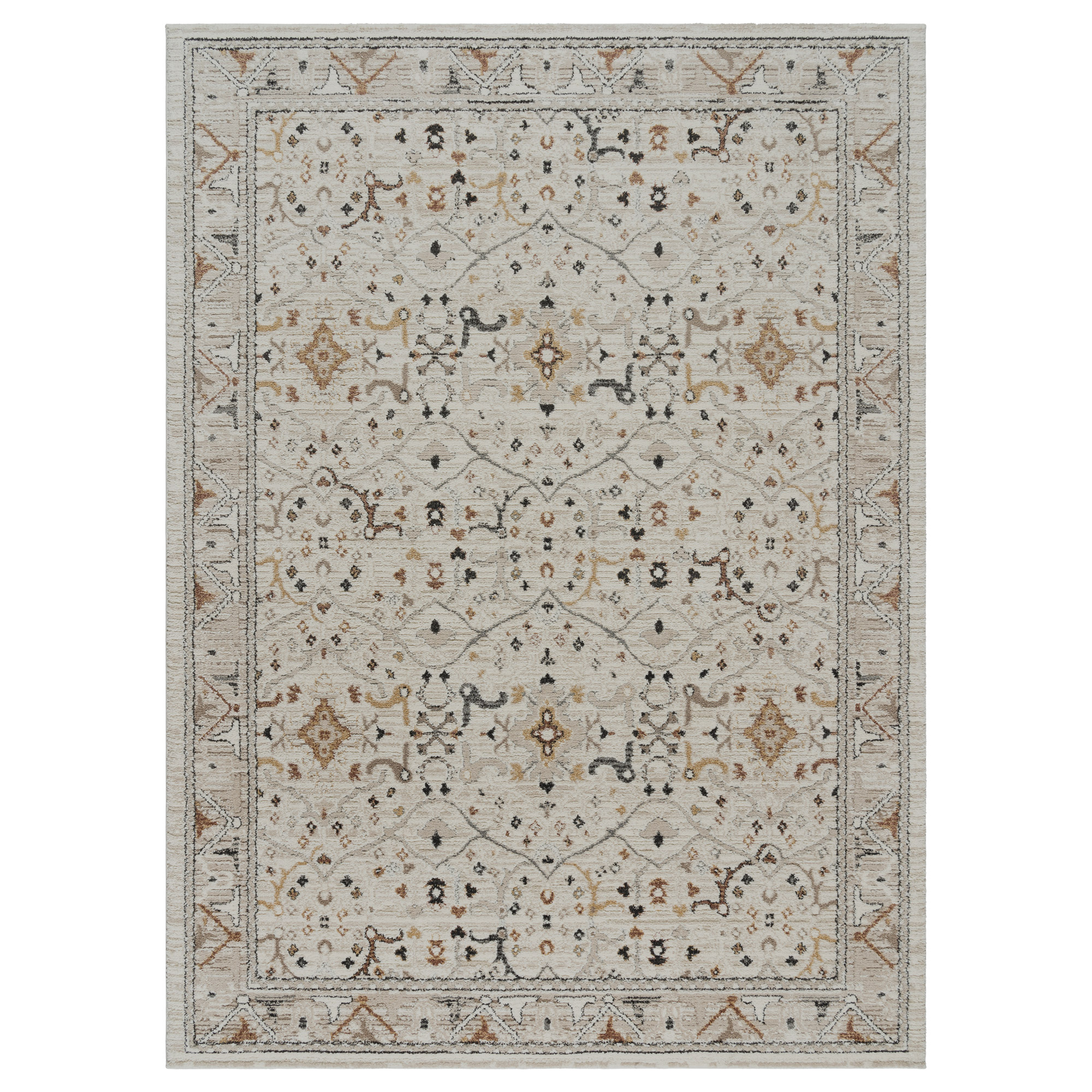 Solaris Area Rug, Ayana Ivory, 6'6" x 9'