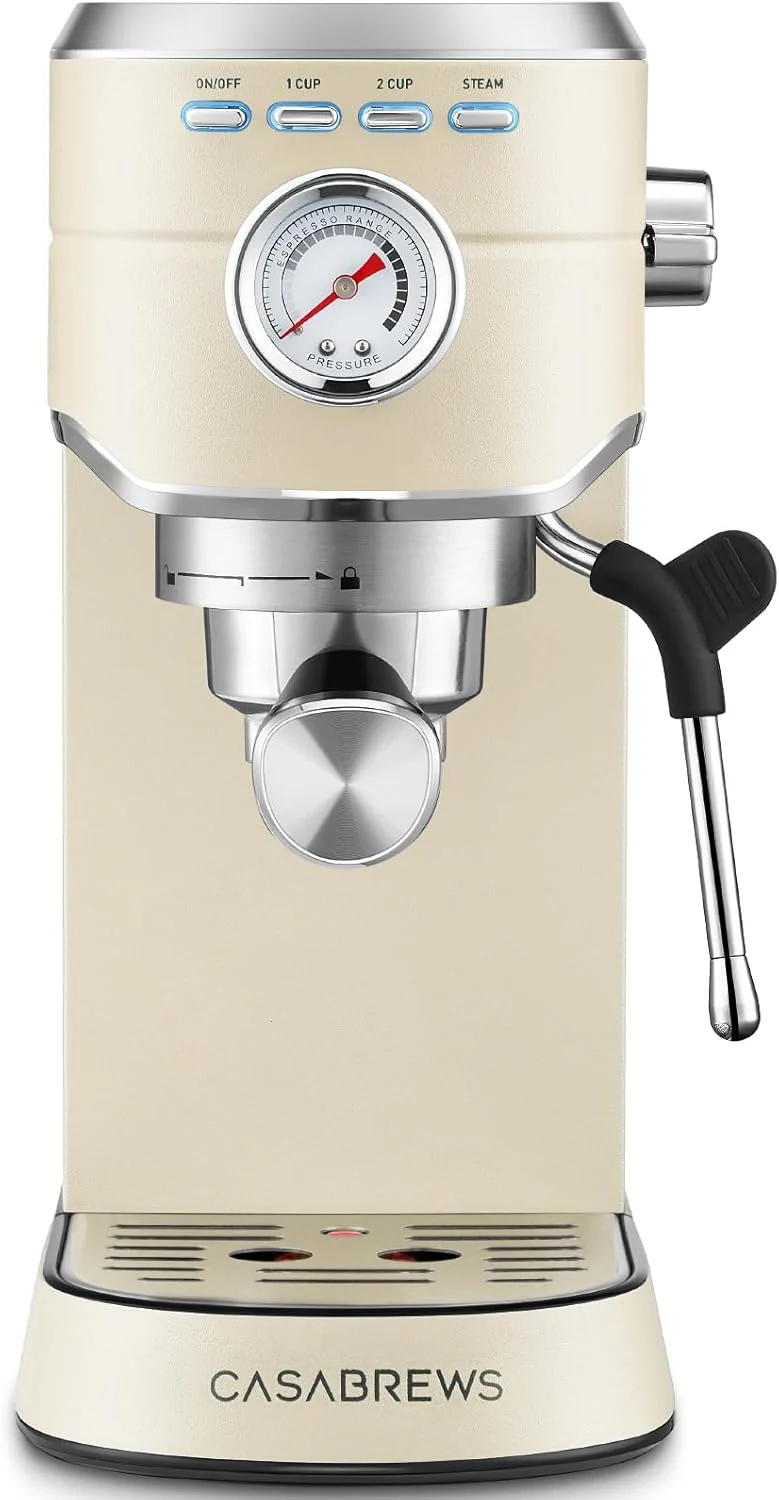 CASABREWS CM5418 Espresso Machine 20 Bar, Small Espresso Maker