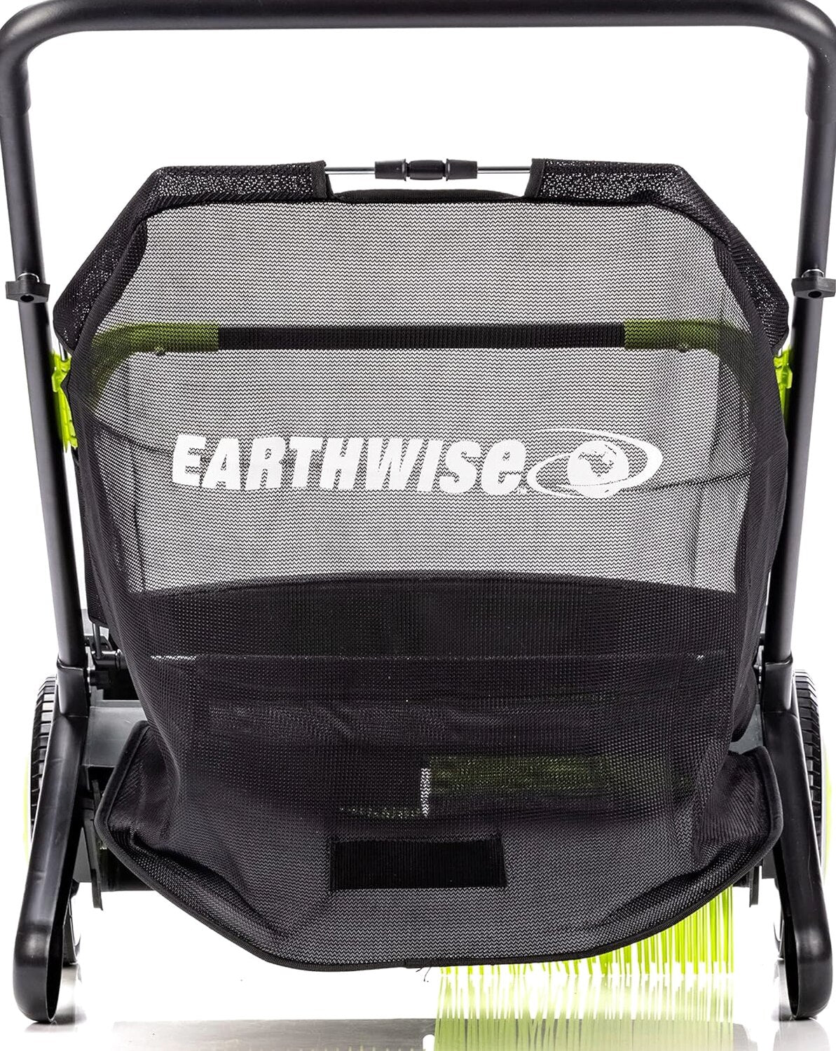 21-Inch Width Leaf & Grass Push Lawn Sweeper, Black