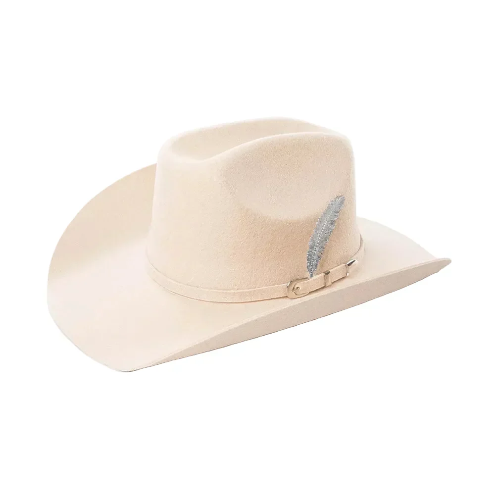 Albuquerque Wool Feather Western Cowboy Hat